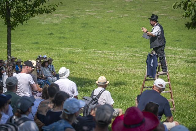 Szenenfoto „Das Geheimnis von Bielvalley“, SandsteinSpiele 2026, Foto 4