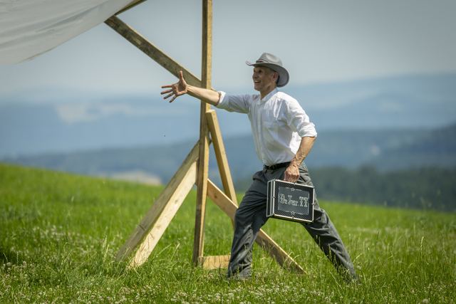 Szenenfoto „Das Geheimnis von Bielvalley“, SandsteinSpiele 2026, Foto 15