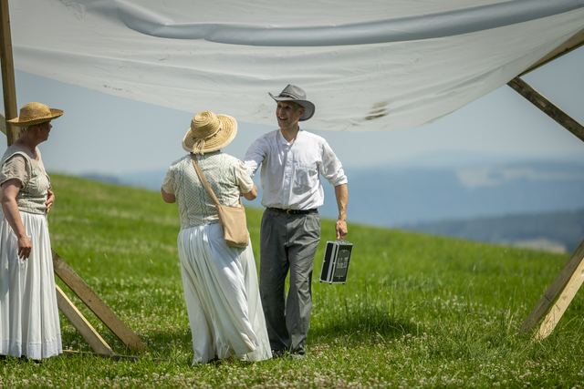 Szenenfoto „Das Geheimnis von Bielvalley“, SandsteinSpiele 2026, Foto 16
