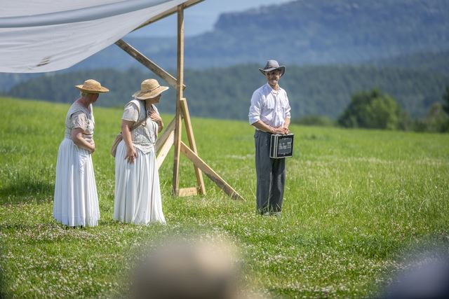 Szenenfoto „Das Geheimnis von Bielvalley“, SandsteinSpiele 2026, Foto 18