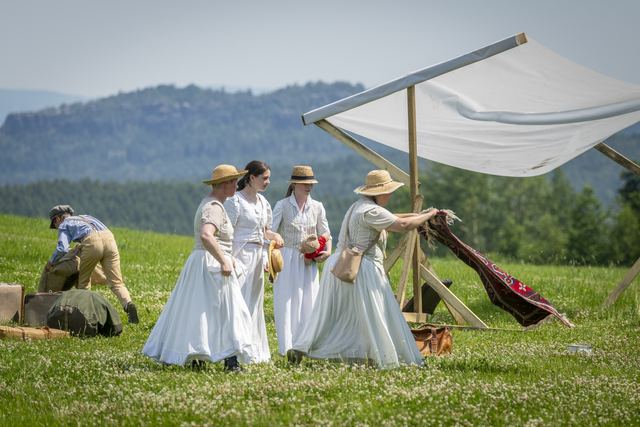 Szenenfoto „Das Geheimnis von Bielvalley“, SandsteinSpiele 2026, Foto 23