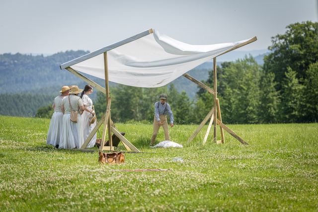 Szenenfoto „Das Geheimnis von Bielvalley“, SandsteinSpiele 2026, Foto 24