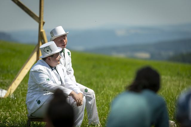 Szenenfoto „Das Geheimnis von Bielvalley“, SandsteinSpiele 2026, Foto 31