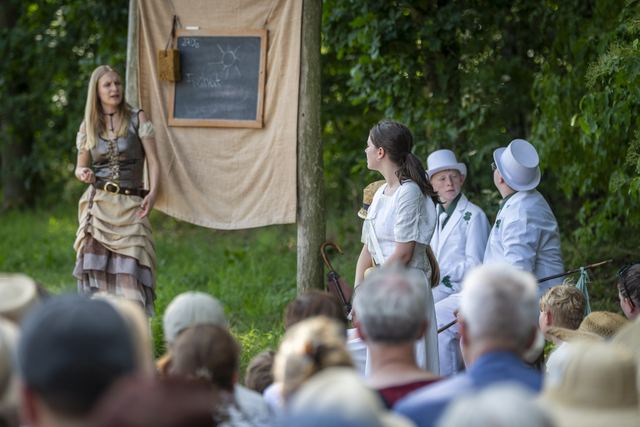 Szenenfoto „Das Geheimnis von Bielvalley“, SandsteinSpiele 2026, Foto 57