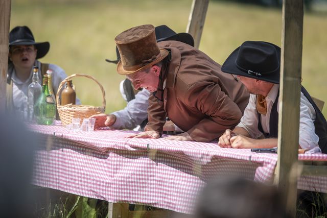 Szenenfoto „Das Geheimnis von Bielvalley“, SandsteinSpiele 2026, Foto 77