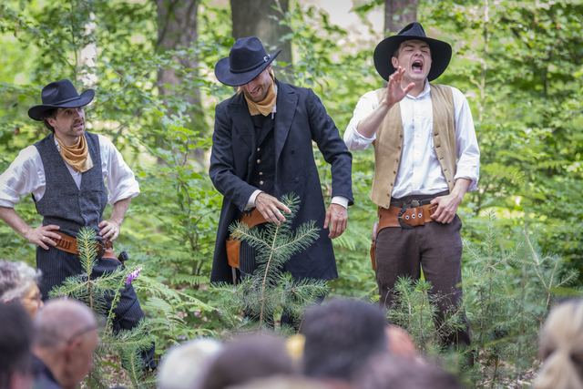 Szenenfoto „Das Geheimnis von Bielvalley“, SandsteinSpiele 2026, Foto 279