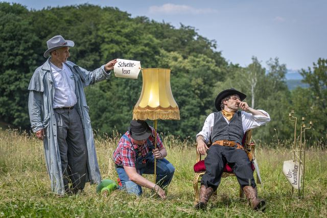 Szenenfoto „Das Geheimnis von Bielvalley“, SandsteinSpiele 2026, Foto 320