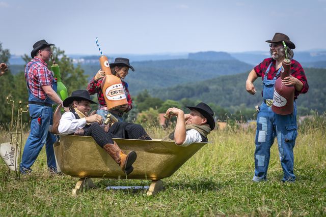 Szenenfoto „Das Geheimnis von Bielvalley“, SandsteinSpiele 2026, Foto 321
